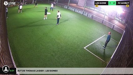 But de Thomas LAGIER - LES GONES