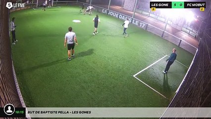 But de Baptiste Pella - LES GONES