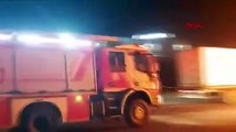 Kocaeli Dilovası'nda servis minibüsü alev alev yandı!