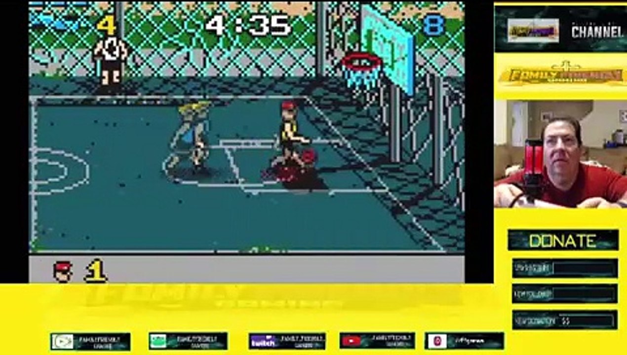 Basketbrawl Atari Lynx Gameplay