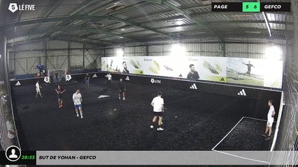 But de YOHAN - GEFCO