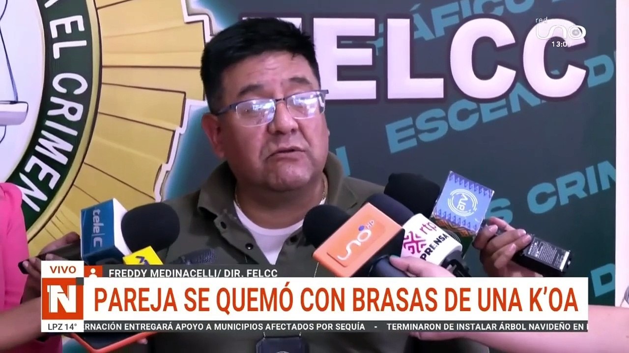 "Fue un accidente": Pareja se quemó con las brasas de una k'oa