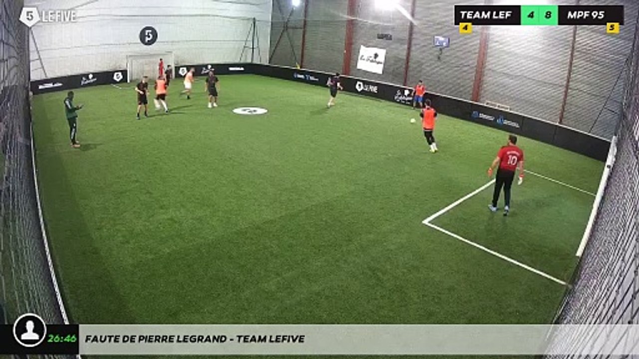 Faute de Pierre Legrand - TEAM LEFIVE