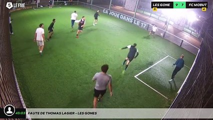 Faute de Thomas LAGIER - LES GONES