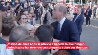 Le preguntan al príncipe William cuánto dinero tiene y ESTA es su respuesta