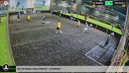 But de Nikola Milutinovic - FC Dimmat