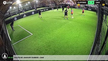 Faute de  Amaury Dubois - CMS