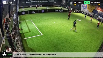 Faute de Abdel-Akim Boudjait - SR Transport