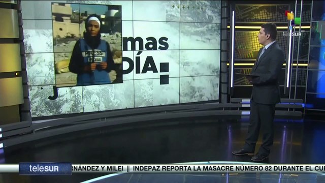 Palestina: Cientos de civiles huyen de los bombardeos israelíes en el sur de la Franja de Gaza