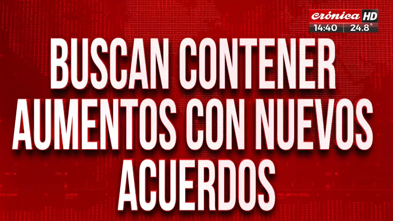 El Gobierno busca contener aumentos en los precios con nuevos acuerdos
