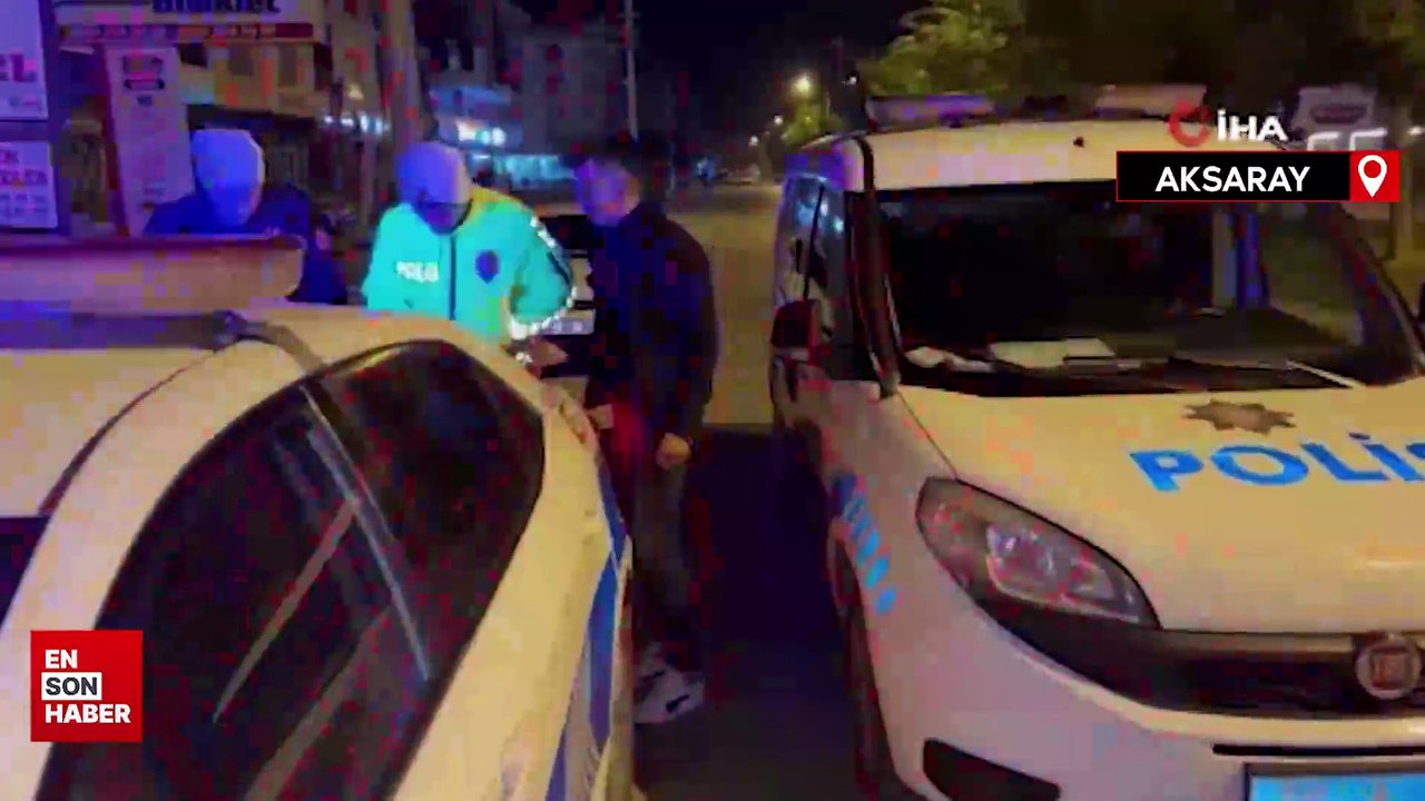 Aksaray’da drift atarken 2. kez alkollü yakalanan sürücüden, alkol itirafı