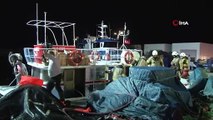 Beylikdüzü'nde Balıkçı Teknesinde Yangın Çıktı