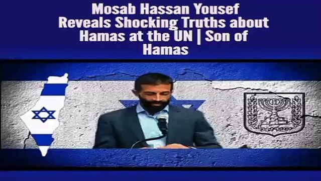 Son of Hamas co-founder exposes Hamas violence, indoctrination ¦ Hamas founder's son speaks out against terror group and its '7th century mentality' ¦ Mosab Hassan Yousef Reveals Shocking Truths about Hamas at the UN _ Son of Hamas