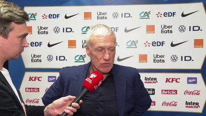 Download Video: Deschamps : «Je n'en veux pas aux arbitres» - Foot - Qualif. Euro - Bleus