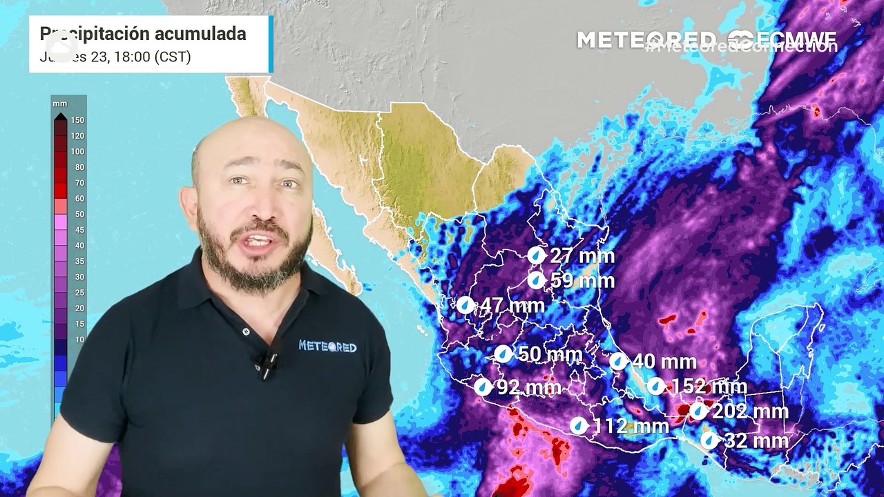 Intenso temporal invernal dejará lluvias, nevadas y viento en México