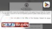 Mga expired protocol plate no. 8, pinababawi na ng Kamara