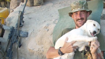 Guy Meets His Soul Dog On The Battlefield In Afghanistan