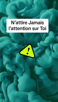 N’attire Jamais l’attention sur Toi. #motivation #motivational #motivationalvideo #conseil #conseils