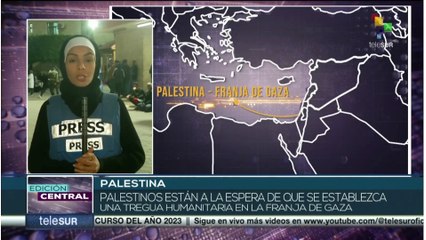 Palestina: Ciudadanos se mantienen a la espera de una tregua humanitaria