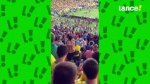 Torcedores de Brasil e Argentina brigam antes da bola rolar no Maracanã