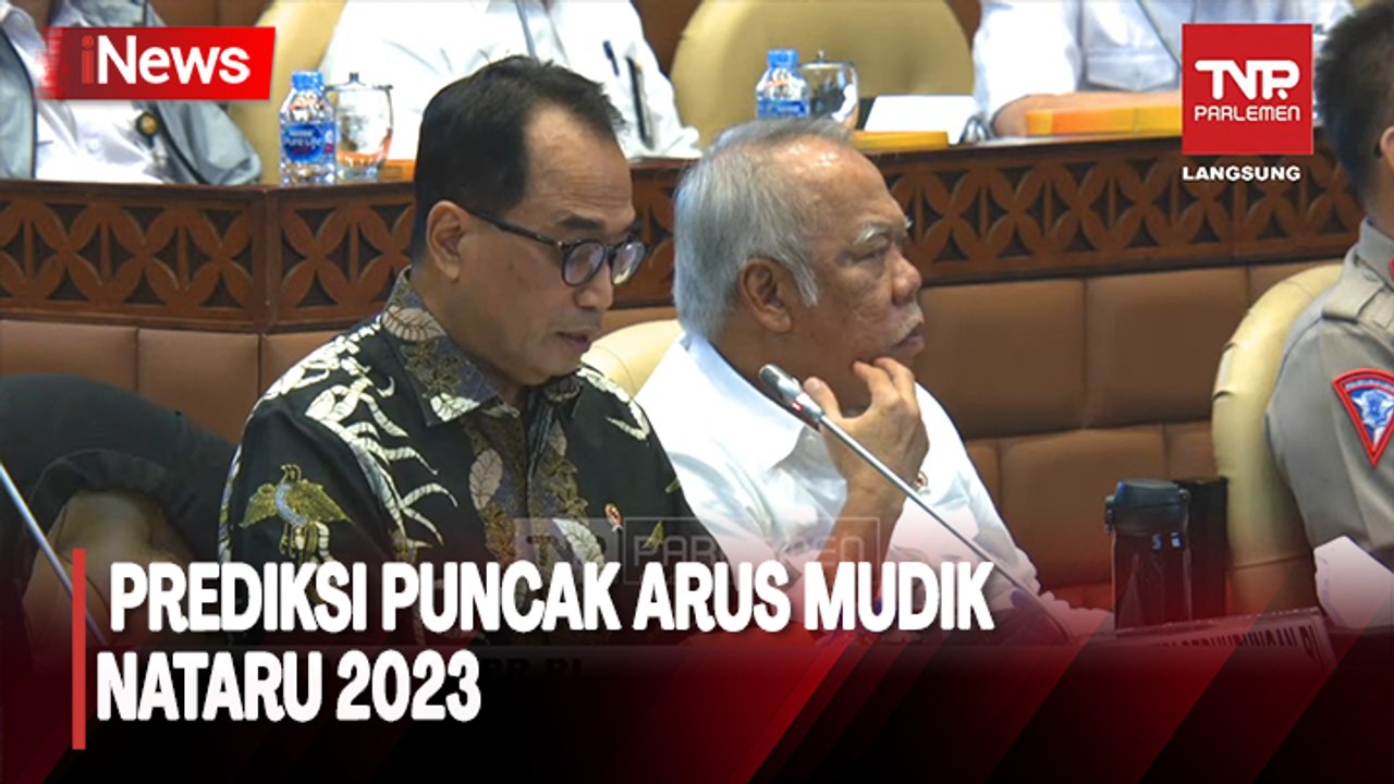 Catat! Kemenhub Prediksi Prediksi Puncak Arus Mudik Nataru 2023 - Video ...