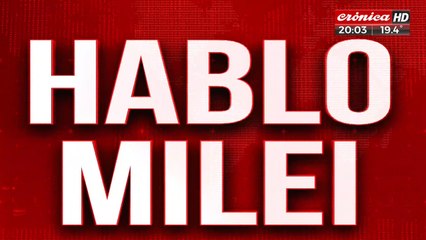 Habló Milei: "Tardas 18 o 24 meses en terminar con la inflación"