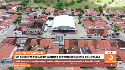 Procurador analisa improcedente denúncia de suposta irregularidade em licitação de Bonito de Santa Fé