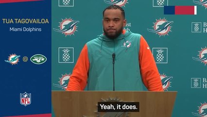 Video herunterladen: Tagovailoa ready to 'adjust' to whatever Jets throw at Dolphins