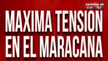 Máxima tensión en el Maracaná: brutal represión de la policía de Brasil a hinchas argentinos