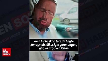 Alman fenomenden Cumhurbaşkanı Erdoğan'a övgü: Bir Başkan tam da böyle konuşmalı