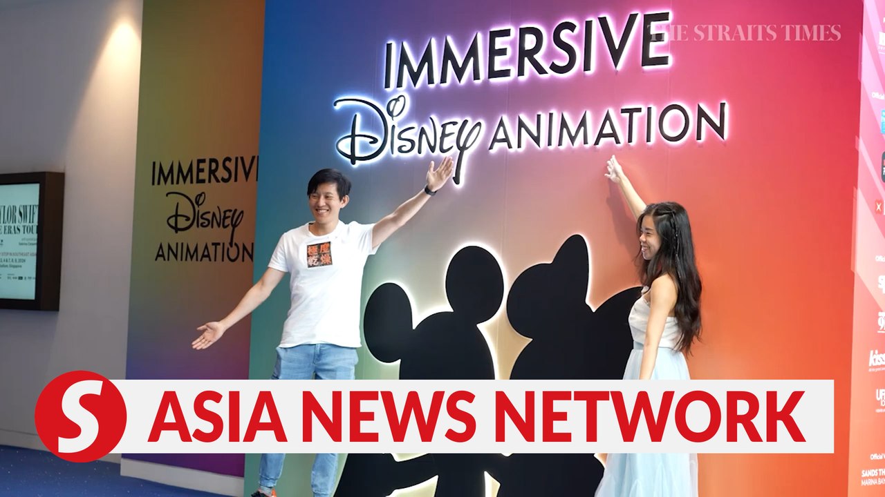 The Straits Times | Step into Disney's world of animation at newest immersive experience