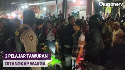2 Pelajar Terlibat Tawuran Tertangkap, Nyaris Dihakimi Warga di Jatinegara