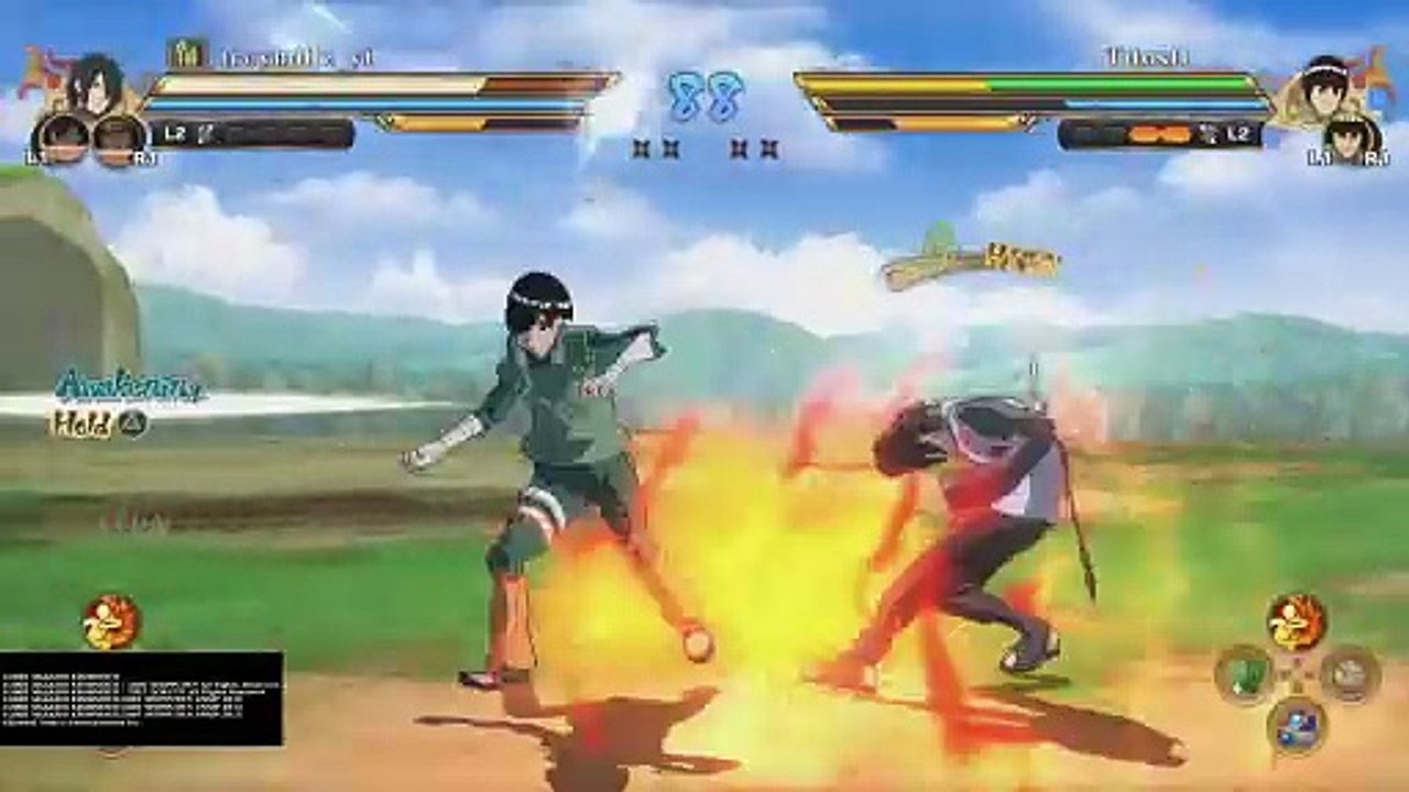 Sasuke vs Lee