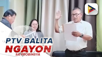 Kapitan na pumalit kay Saquian sa Brgy. Datu Abdul Dadia, opisyal nang nanumpa