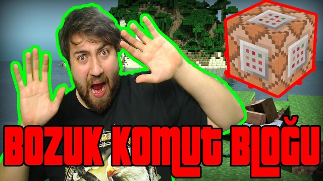 Komut Bloğu Bozuldu !!! - Minecraft Hayran Haritaları !!!