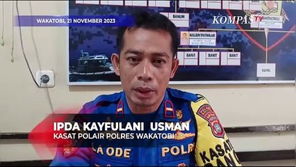 Diduga Balapan di Laut Sambil Bawa Penumpang, Perahu di Wakatobi Kecelakaan dan Tenggelam