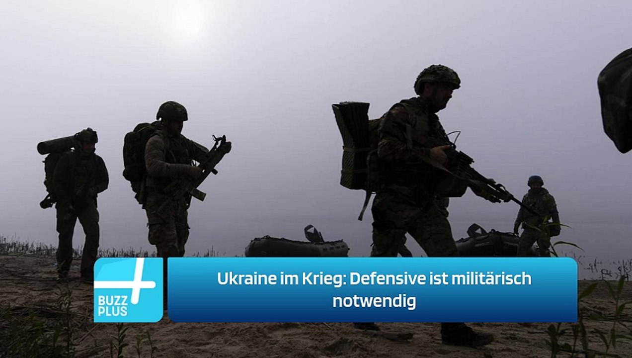 Ukraine im Krieg: Defensive ist militärisch notwendig