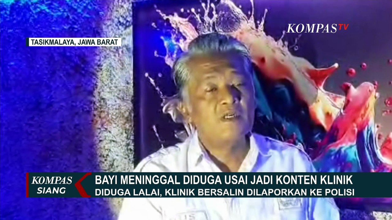 Bayi Meninggal Diduga Usai Jadi Konten, Klinik Bersalin Dilaporkan ke Polisi