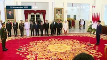 Detik-Detik Presiden Jokowi Lantik Agus Subiyanto Sebagai Panglima TNI