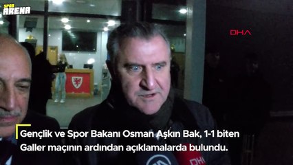 Descargar video: Bakan Bak'tan A Milli Futbol Takımı için tebrik mesajı