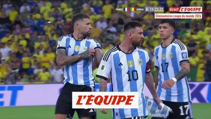 L'Argentine de Messi regagne son vestiaire, coup d'envoi retardé - Foot - Qualif. CM
