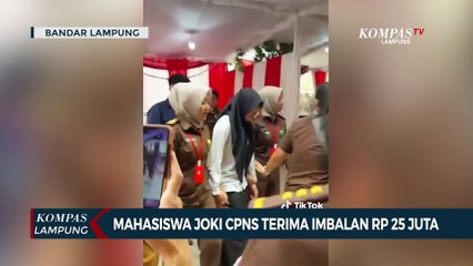 Mahasiswi Pelaku Joki CPNS Terima Imbalan Rp25 Juta
