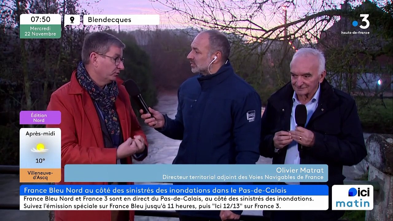 Inondations dans le Pas-de-Calais : "On a fait avec les moyens du bord"