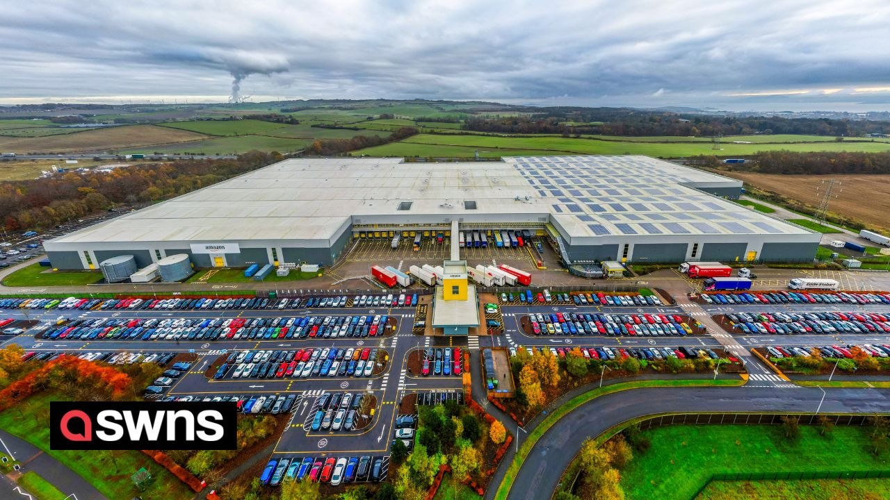 Britain's largest Amazon distribution centre prepares for Black Friday