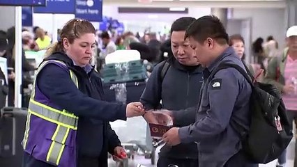 Crowds throng LAX as millions travel for Thanksgiving