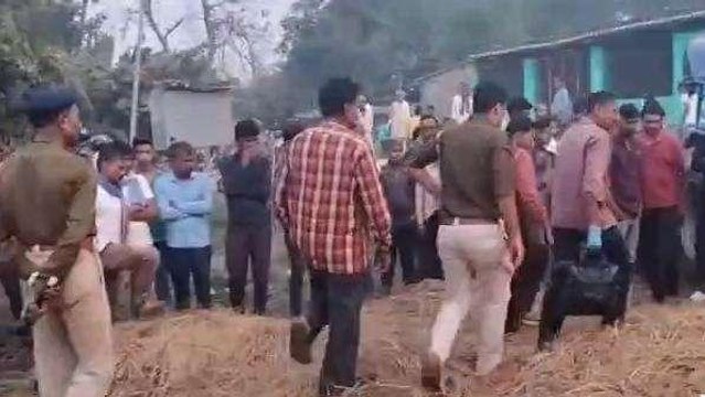समस्तीपुर: दिव्यांशु हत्या मामले में डॉग स्क्वायड और एफएसएल की टीम ने किया स्थल जांच