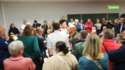 Maison de détention à Grivegnée : le ministre de la Justice face à des centaines de riverains en colère ! “C’est de la folie”