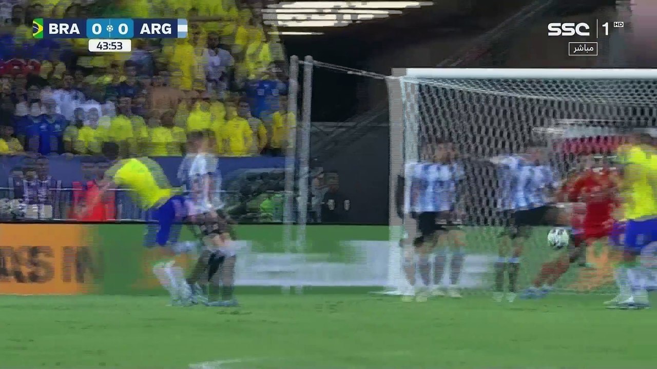 ملخص مباراة البرازيل 0 ✘ 1 الأرجنتين