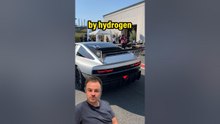 This hydrogen car only emits water!