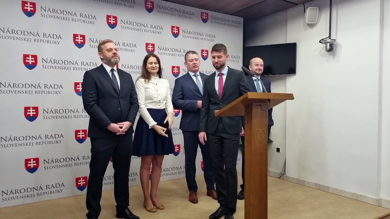 ZÁZNAM: NRSR: Opozícia podala návrh na odvolanie ministra vnútra z funkcie